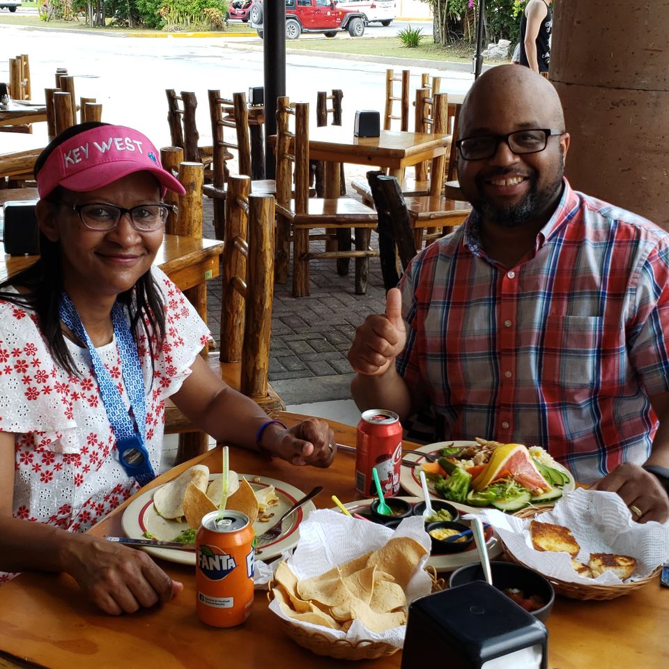 Sheldon and lolita cozumel  mexico
