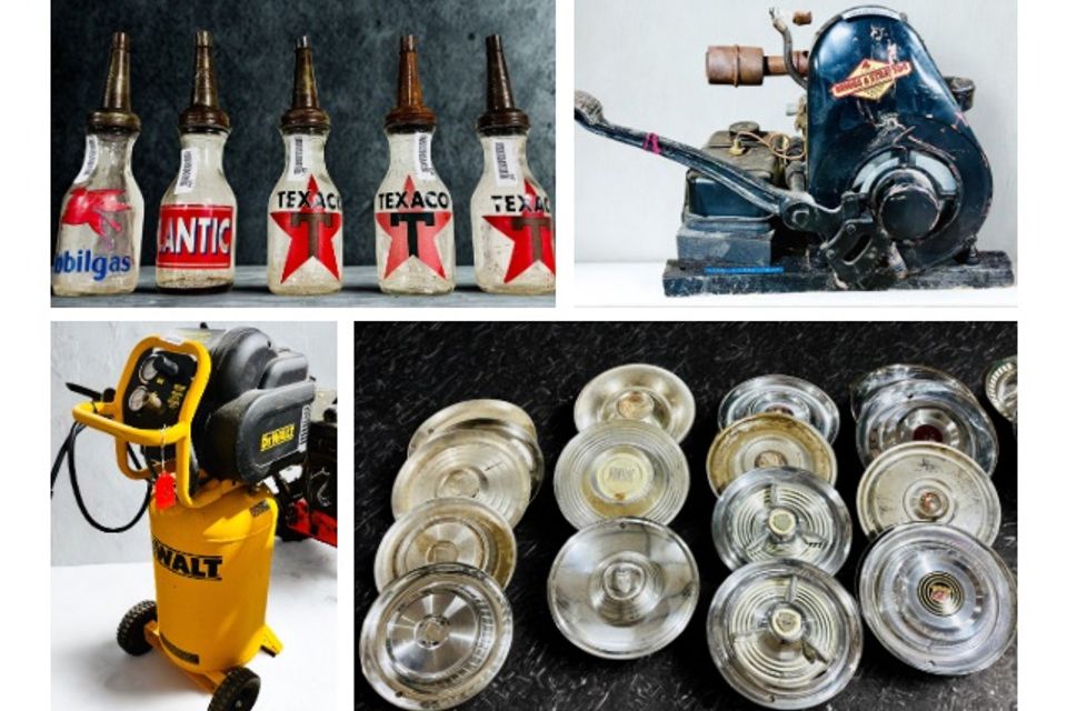 White blue surf photo collage (640 x 480 px)