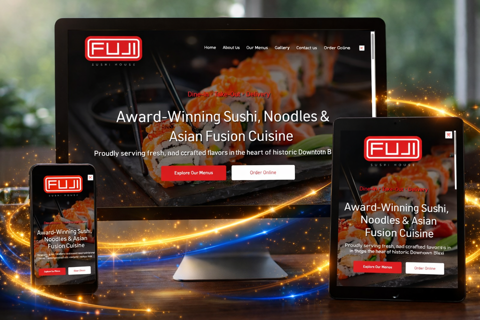 Fuji sushi house online experience