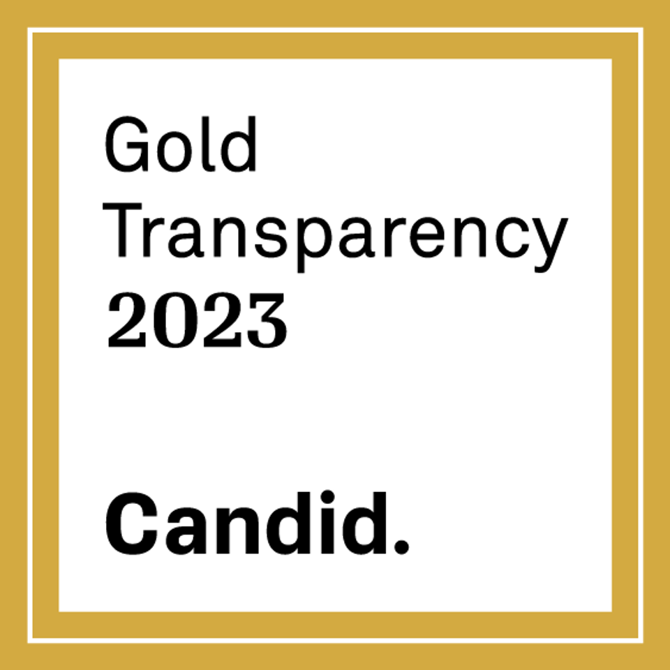 This organization is a gold-level Guide Star Participant demonstrating it's commitment to transparency.