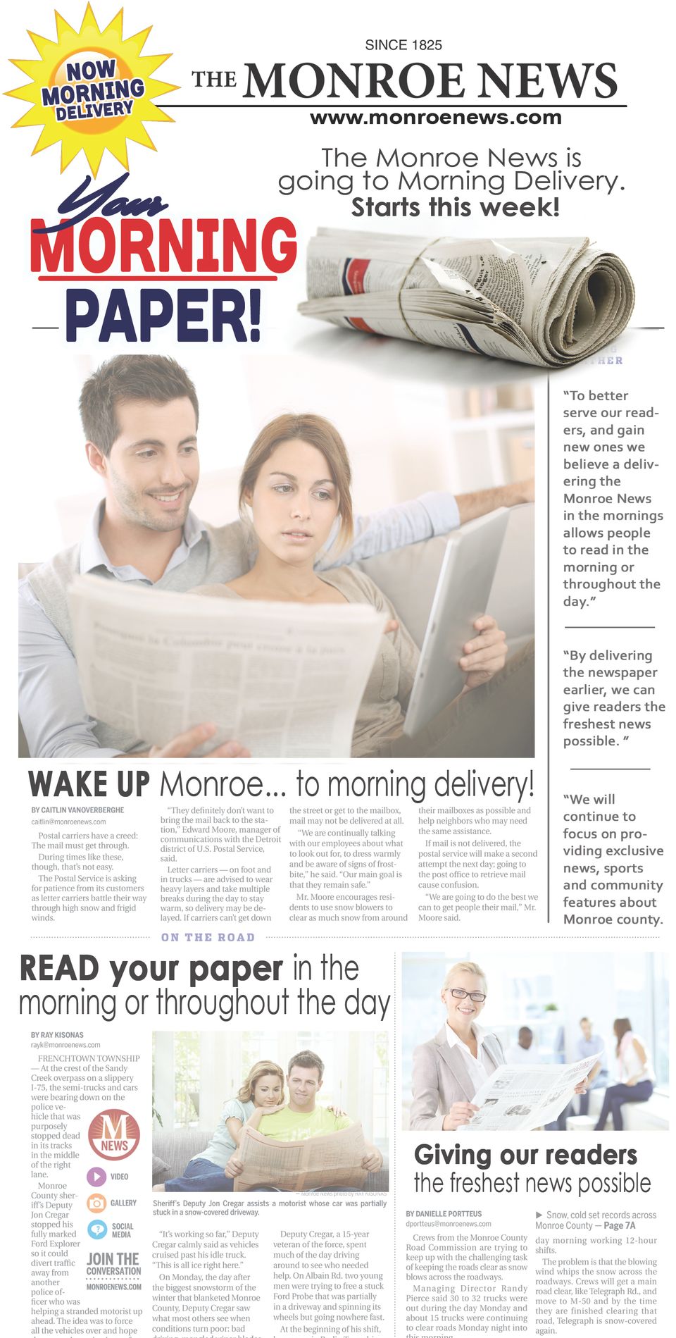 Morning paper 1 4pg ad