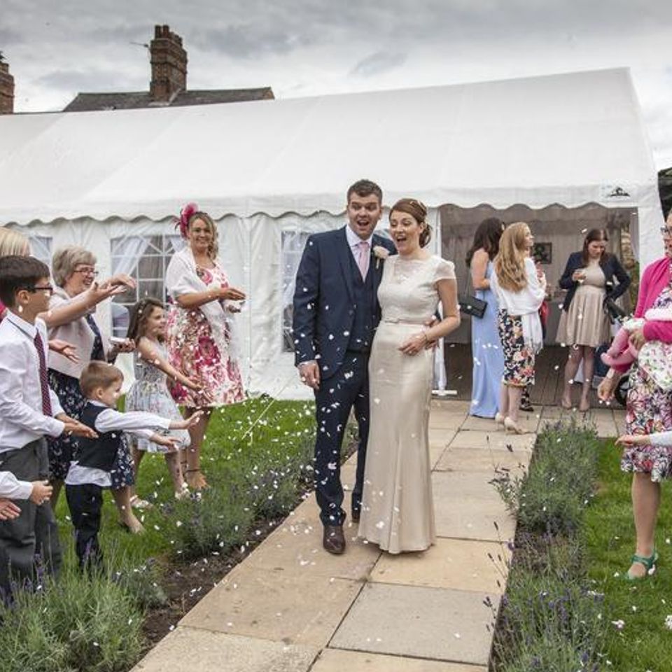 Wedding wedding tent outdoor