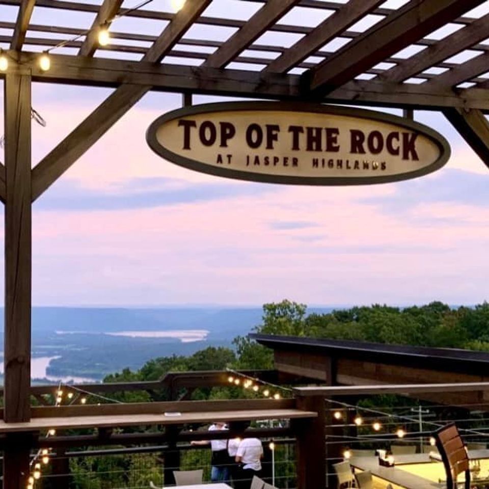 Top of the rock