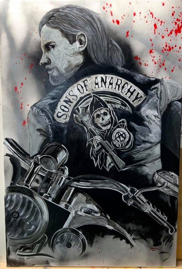 Hand-painted portrait art collection by Skeeter's Grafix.