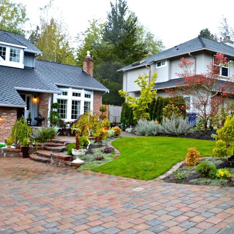 After driveway