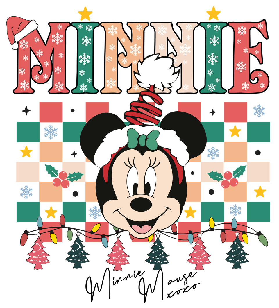 Seasons   christmas disney minnie 2