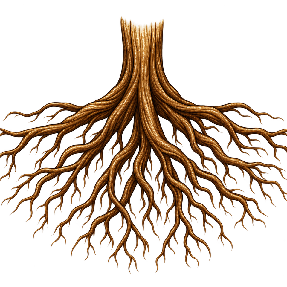 Roots icon transparent