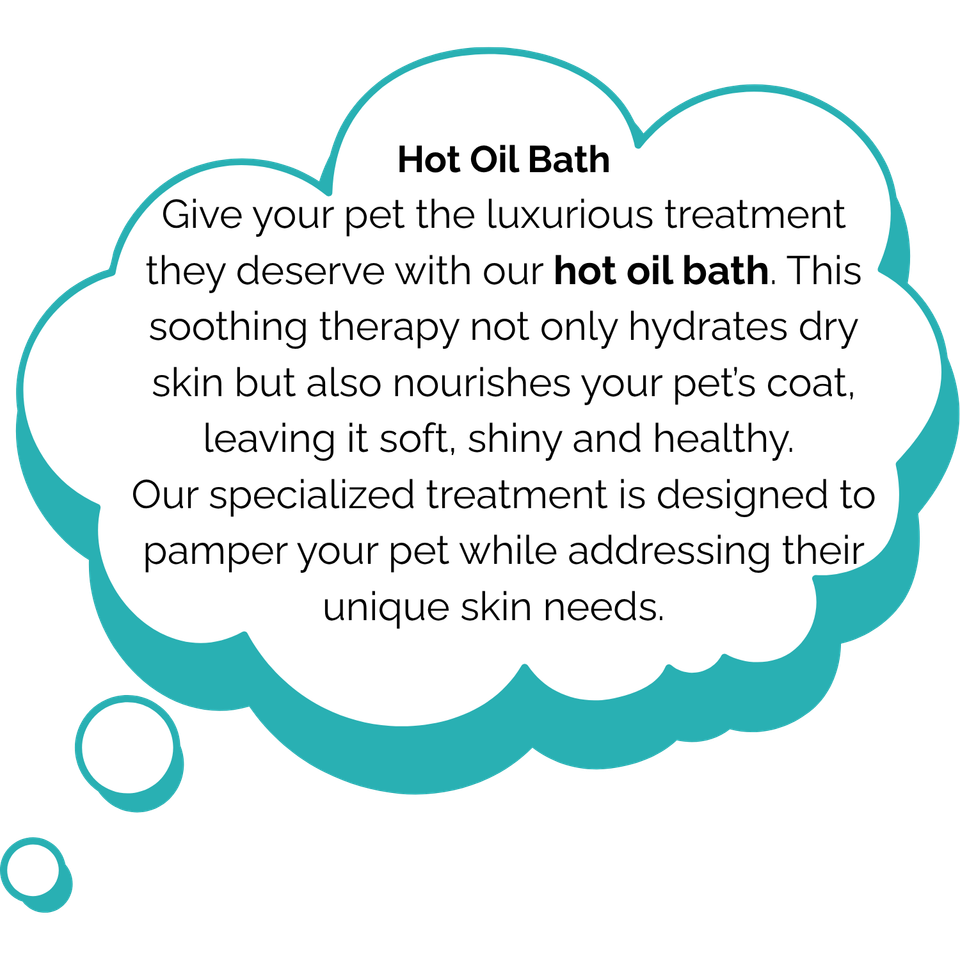 Hot oil bath bubble