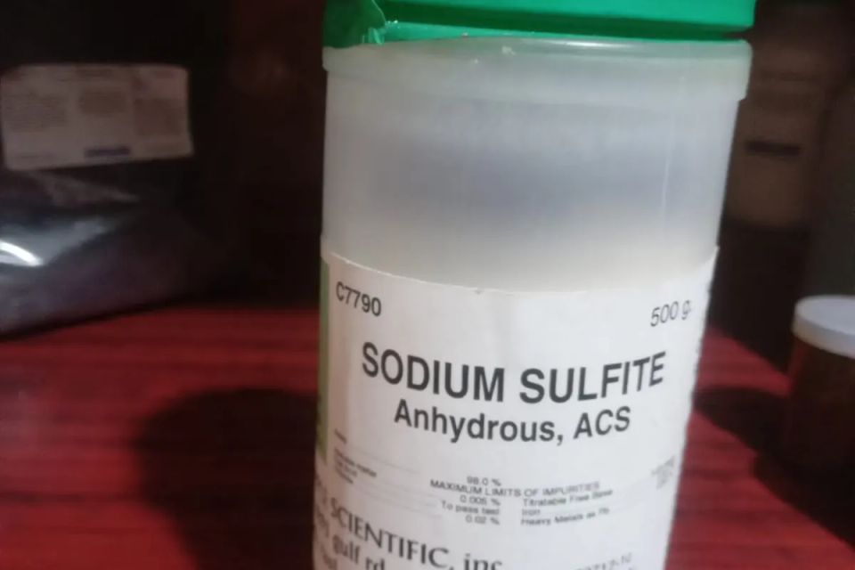Sodium sulfite anyhydrous original