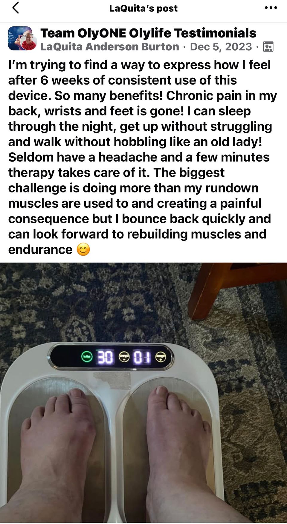 Laquita fb chronic pain
