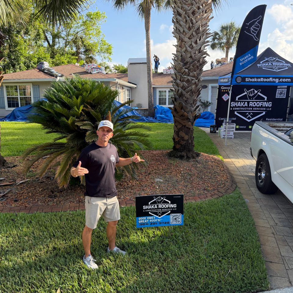 Roof replacement in Marsh Landing jax beach