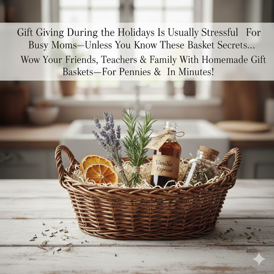 Makrketing for busy mom baskets