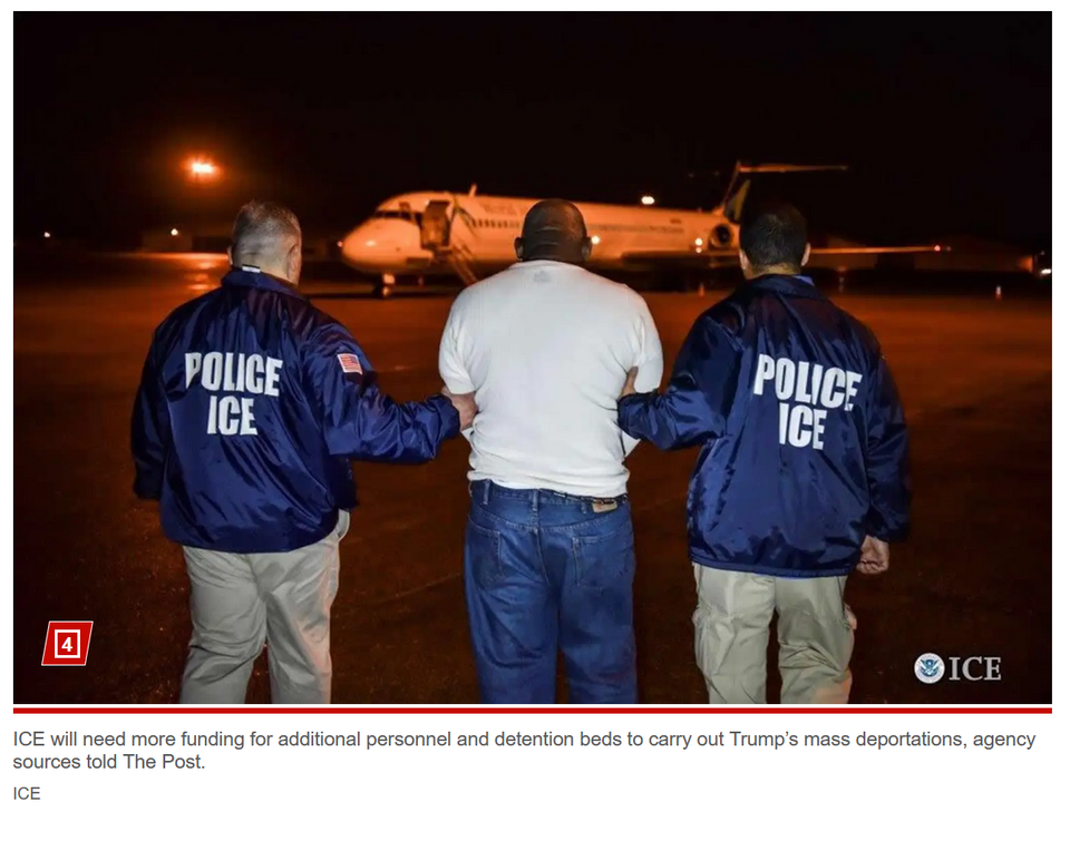 Ice deportation