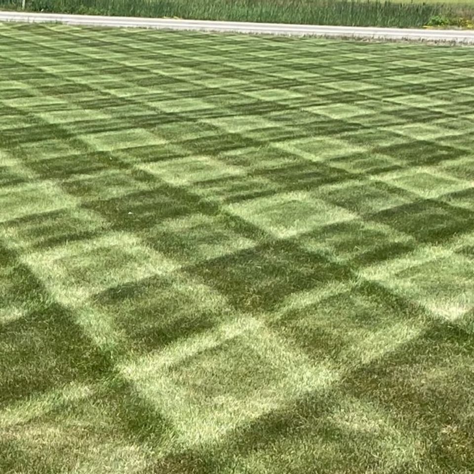 commercial lawn mowing company