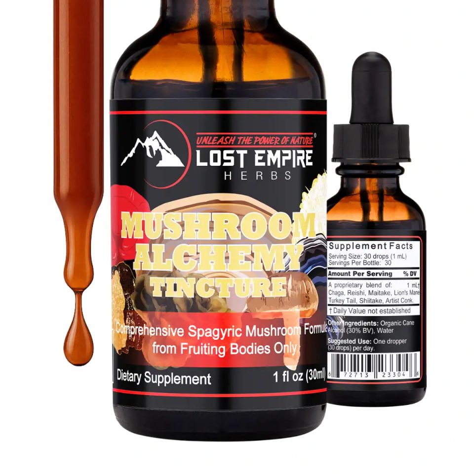 Mushroom alchemy tincture