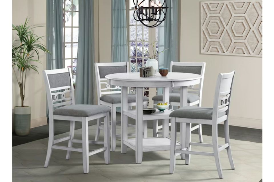 Amherst5pccounterheightwfabricsidechairwhite lifestyle (1)