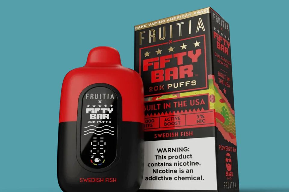 Fifty Bar Fruitia Sweedish Fish Disposable Vape