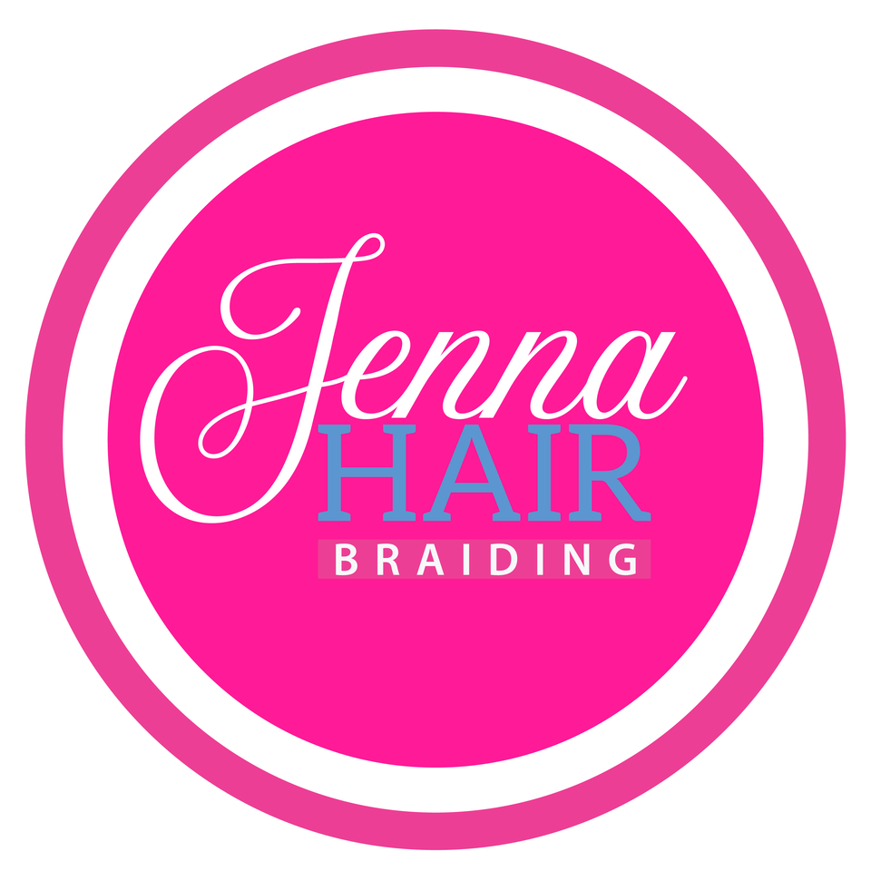 Jenna hair braiding logo