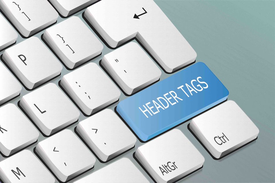 What are header tags and how do you use them  