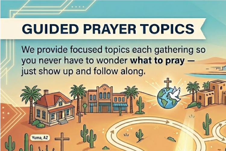 Community prayer guided prayer topics