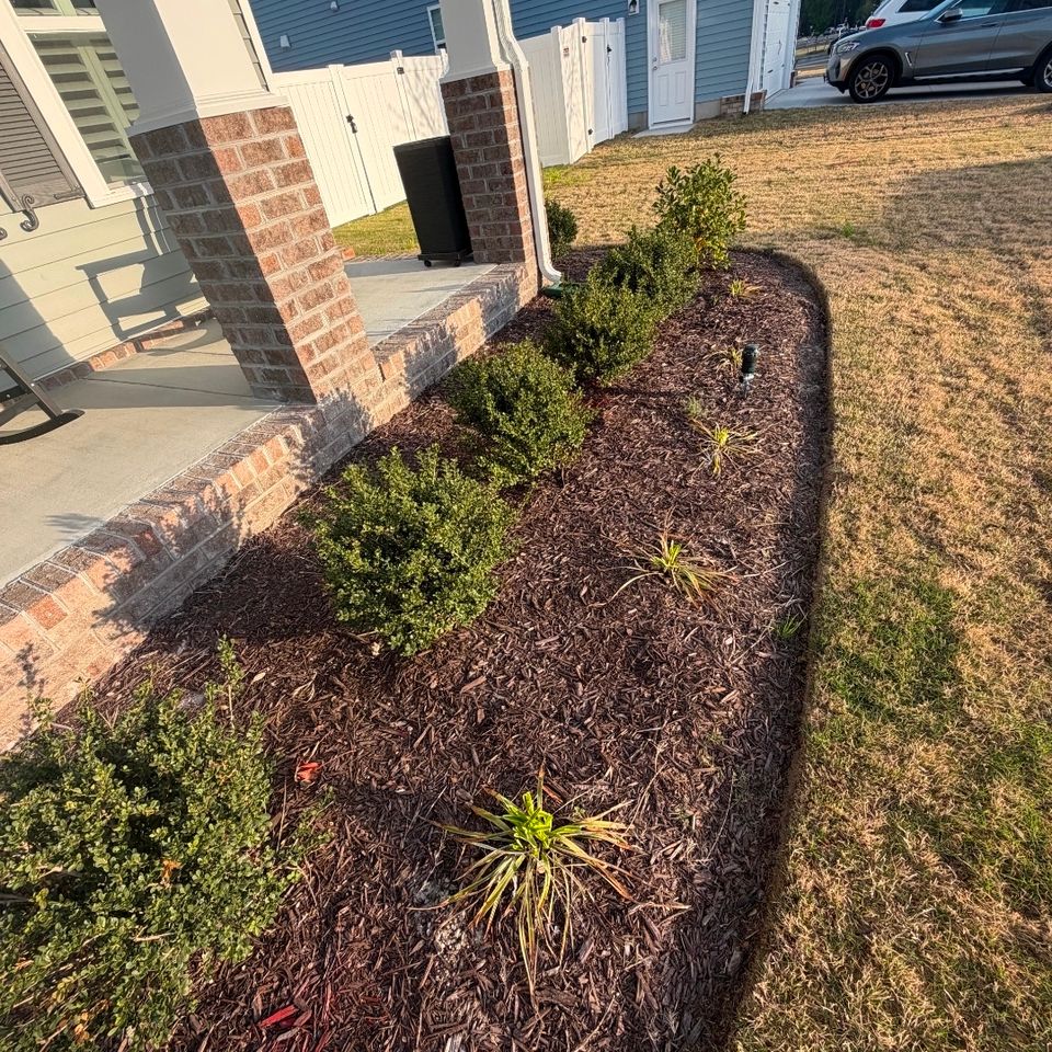Weeding work done by Get A Mow On Lawn Care LLC of Chesapeake VA