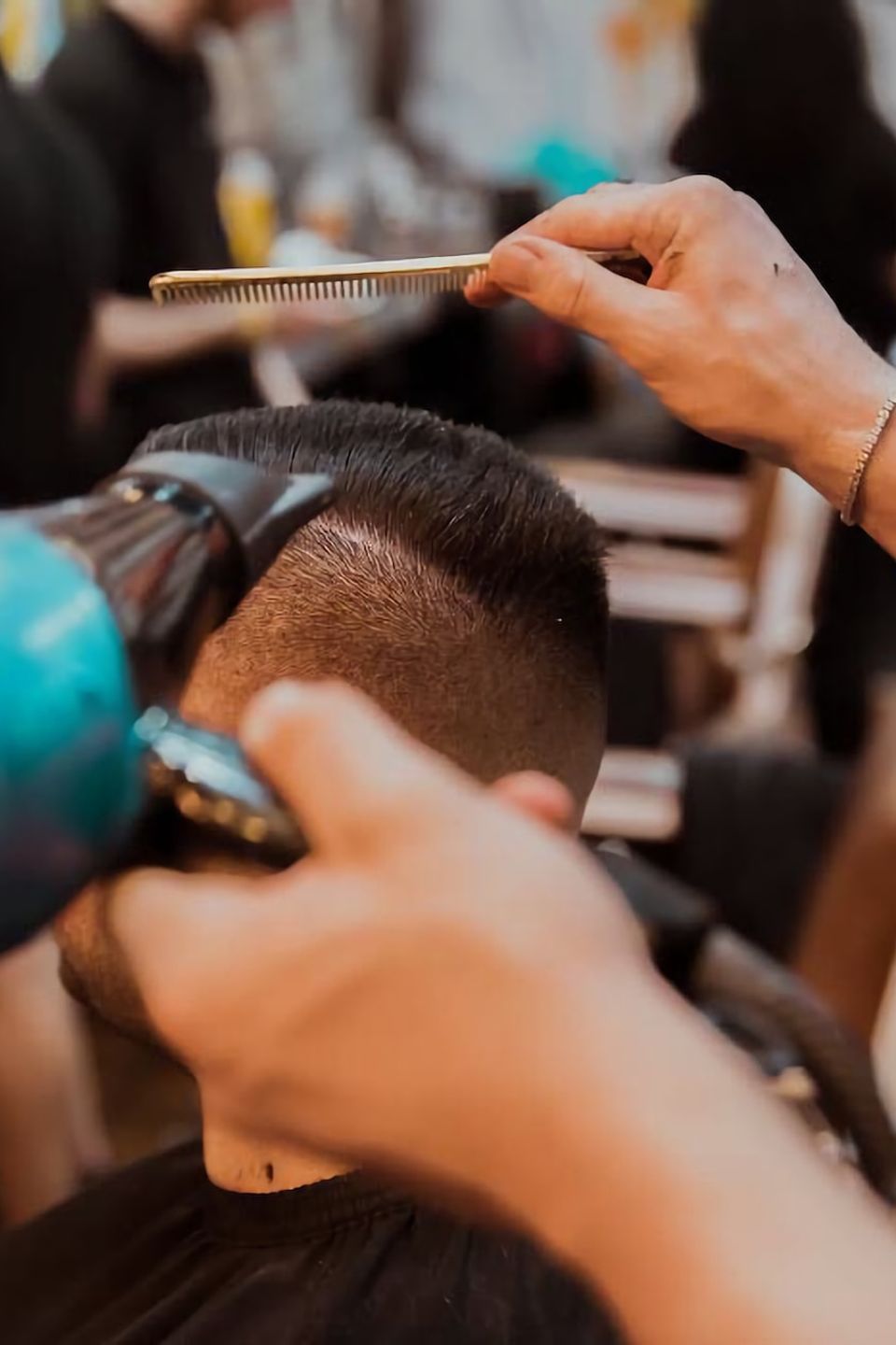 Barbershop hair style