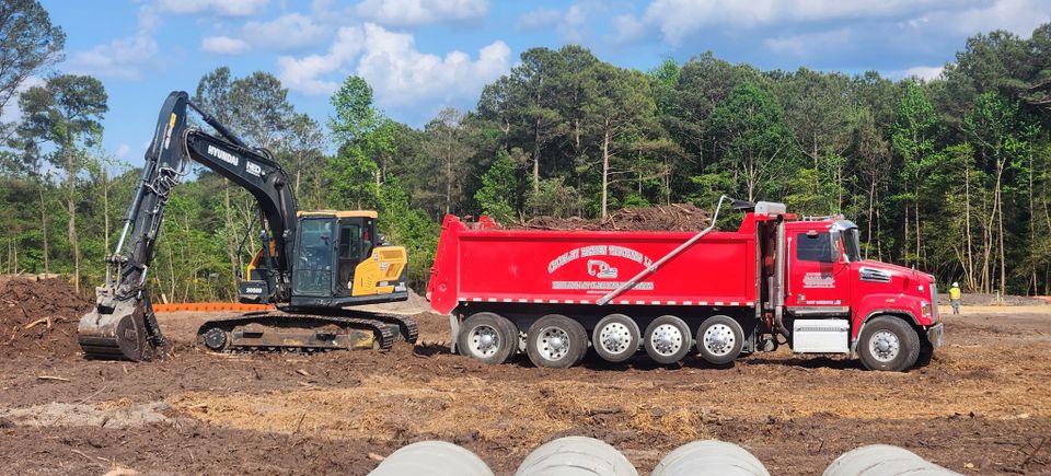 Ciceley Basden Trucking, Land Clearing Services NC, Land Clearing Services SC, Grading Services NC, Grading Services SC, Hauling Services NC, 