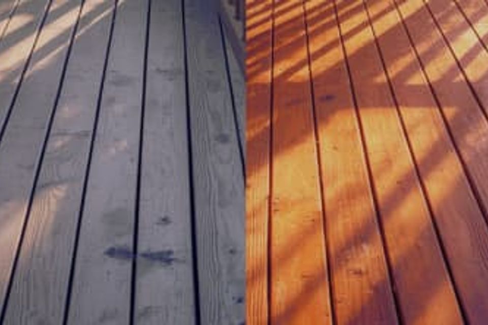 deck resurfacing before and after