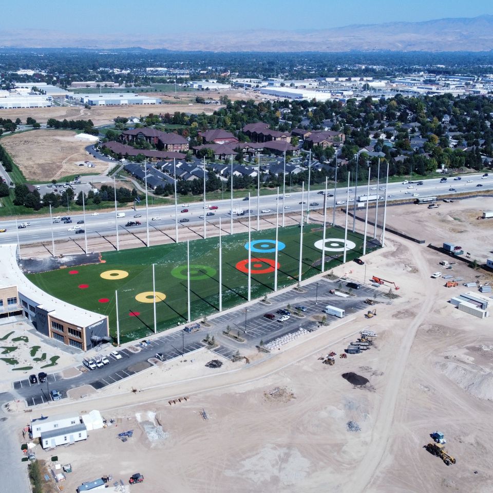 Drone photography: Construction site from above | Boise Aerial Drone Photography
