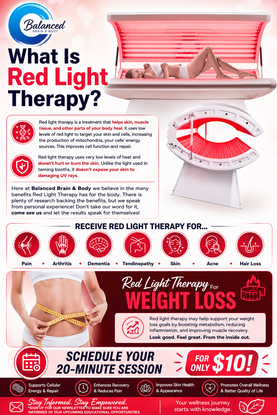 Red light therapy fb ad