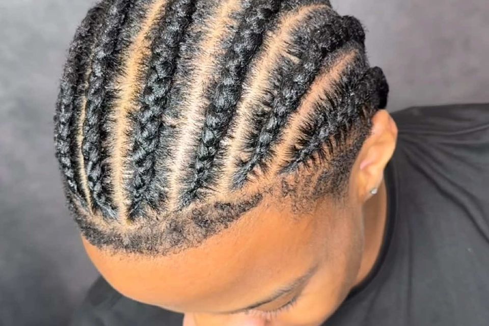 Twisted locs jagged edge 4