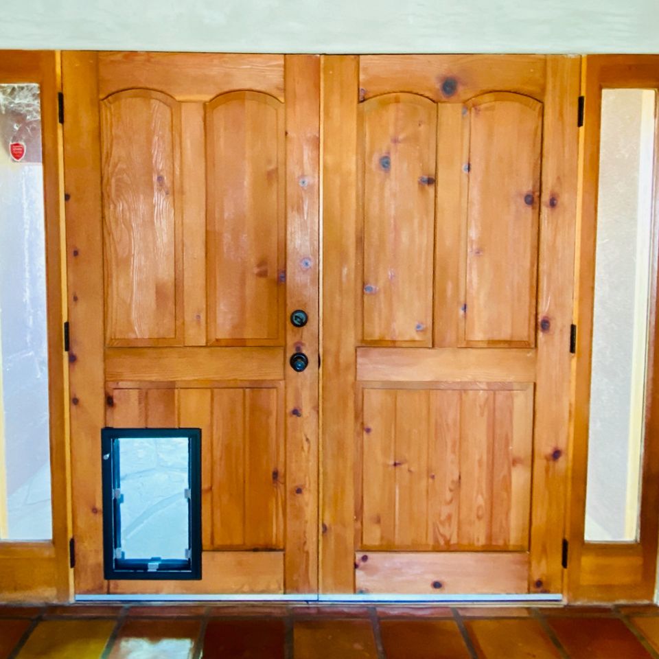 Wood doors