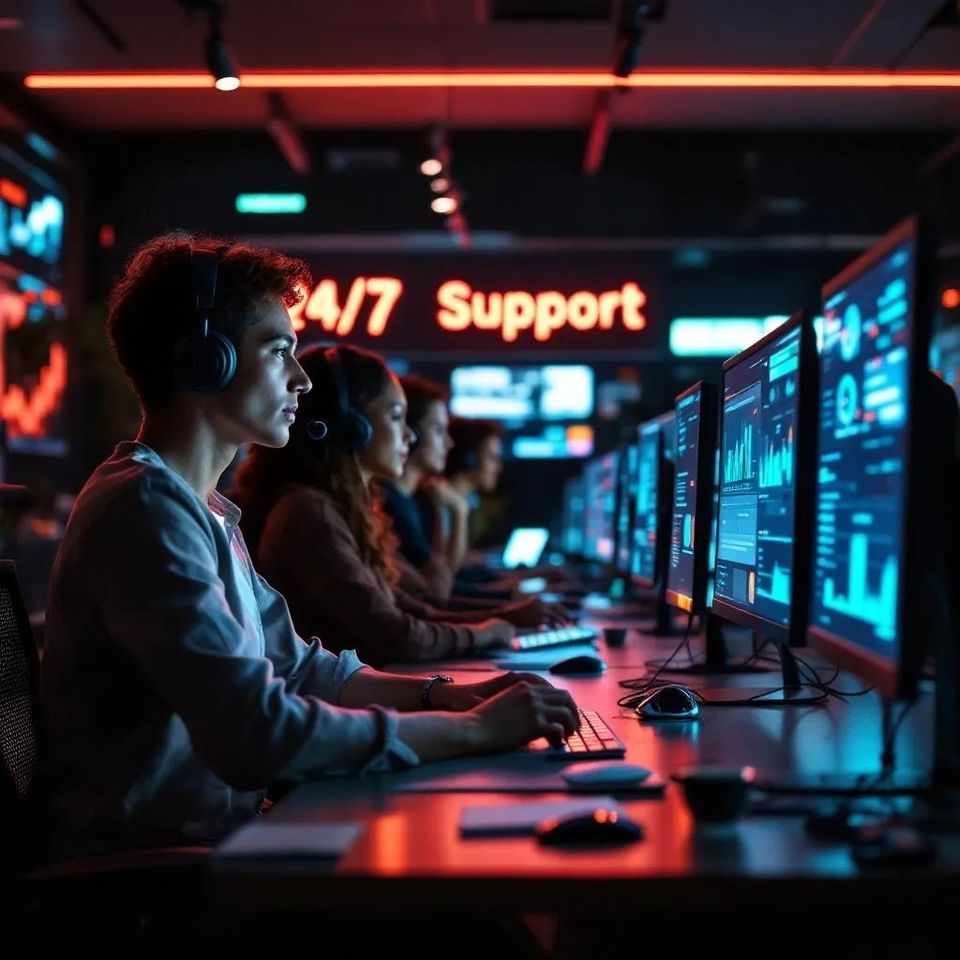 24 hrs support
