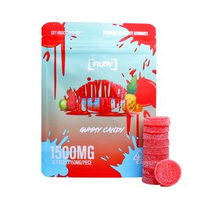 Fkem fruity punch gummy candy 1500mg