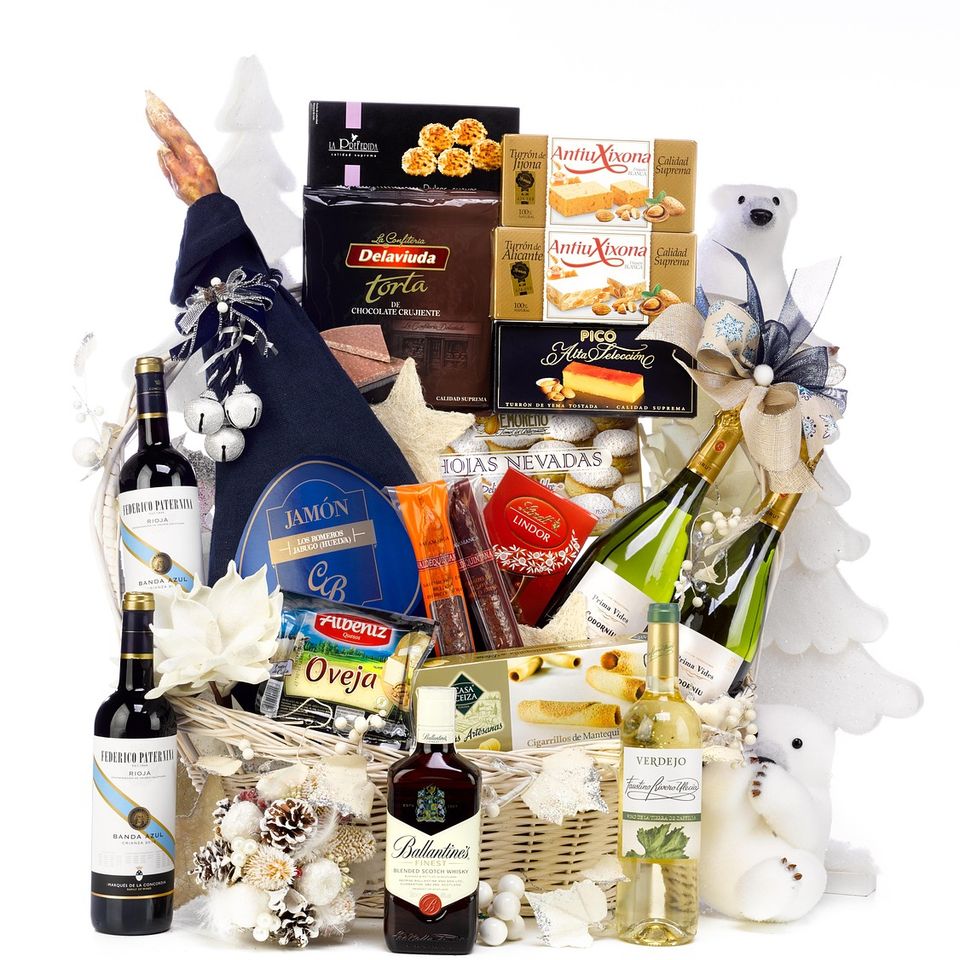 Gourmet gift basket
