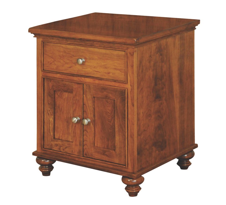 Cwf 920 1 drawer 2 door dutches nightstand