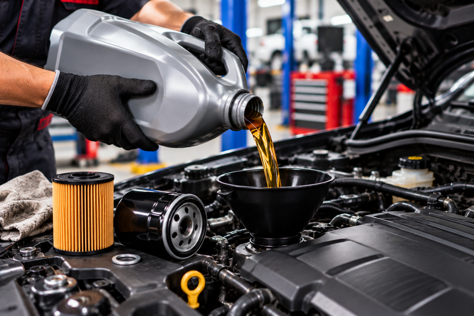 Oil, lube & filter service