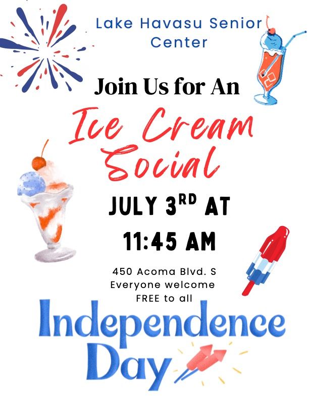 Ice cream social 4th of july 2025