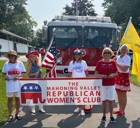 Mahoning Valley Republican Women's Club July 4th, 2025 Canfield Parade