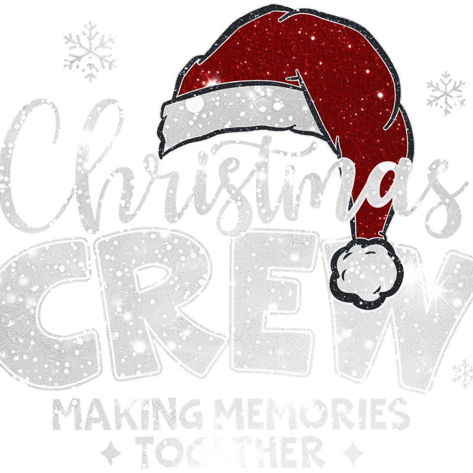 Seasons   christmas christmas crew wht santa hat