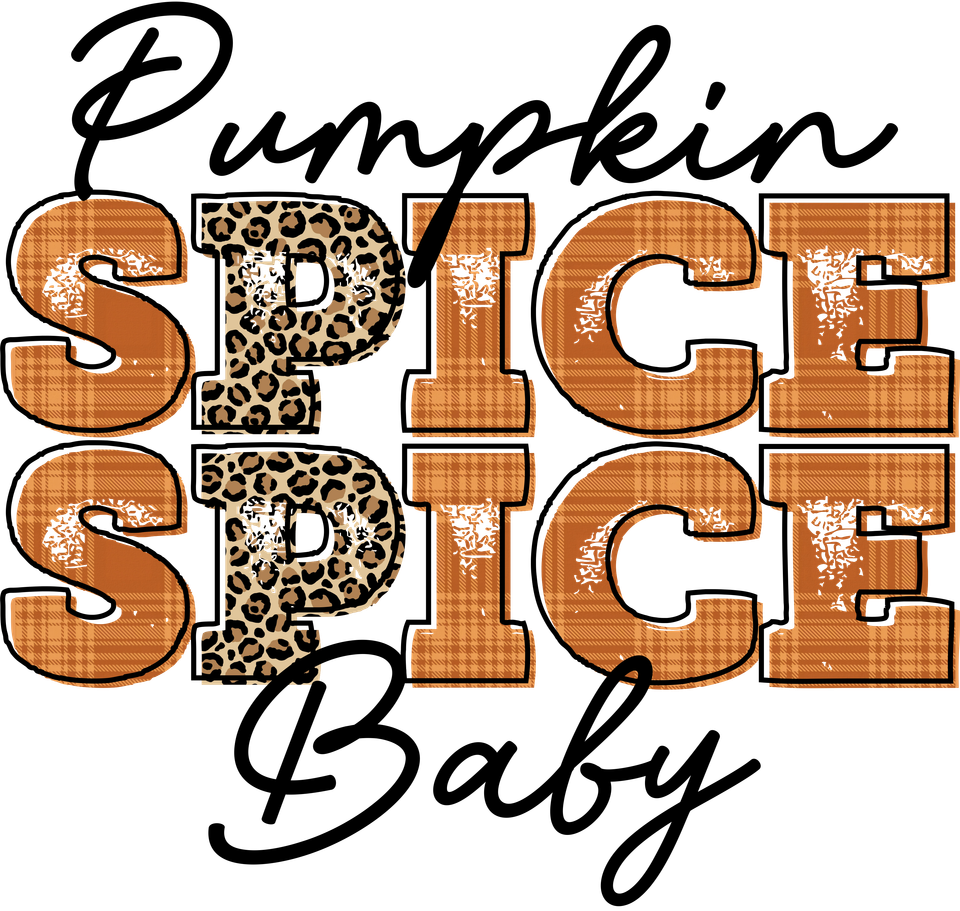 Seasons   fall pumpkin spice spice baby with leopard prt 011
