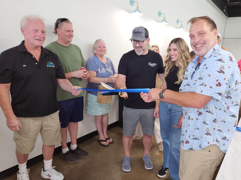 Ribbon cutting 5