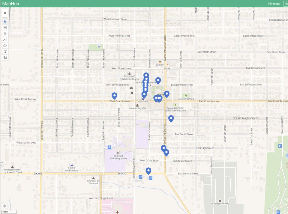 Map hub original