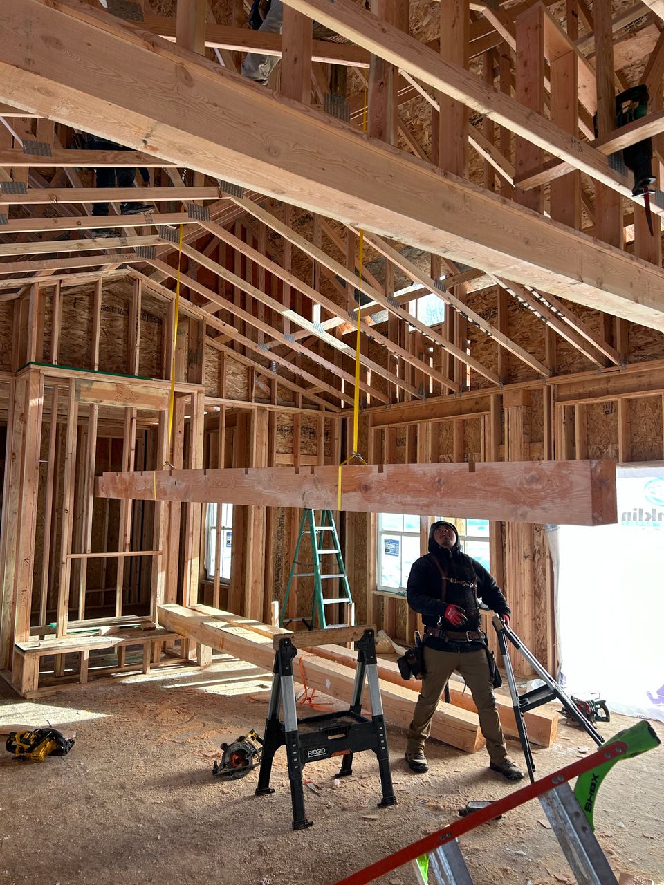 Building a home addition in Middleton, Idaho