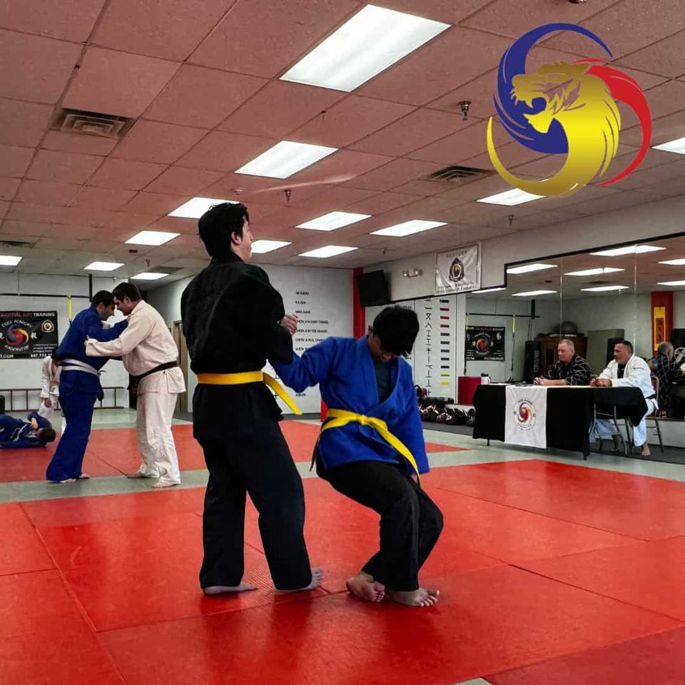 sparring students