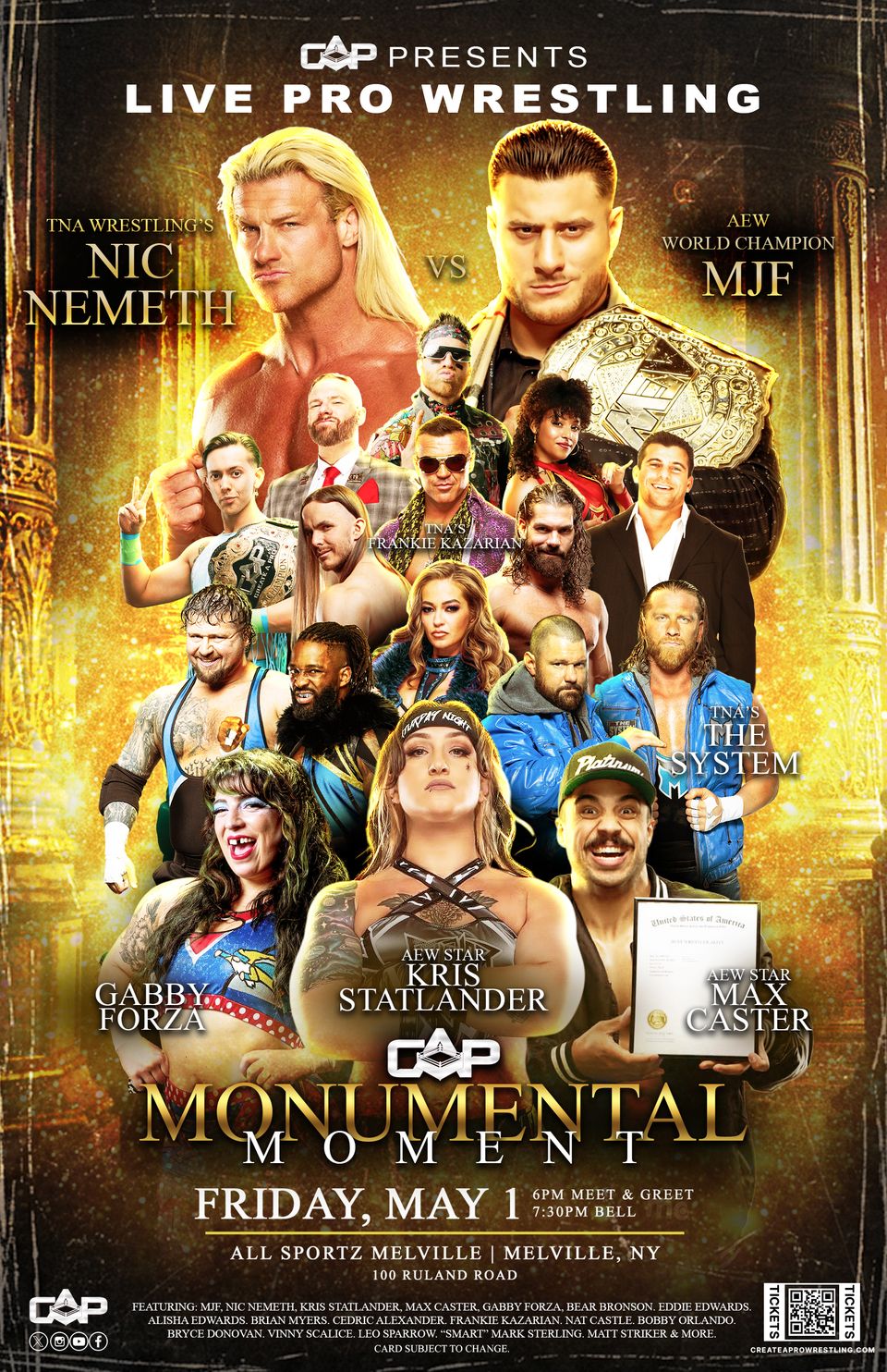 Monumental moment poster