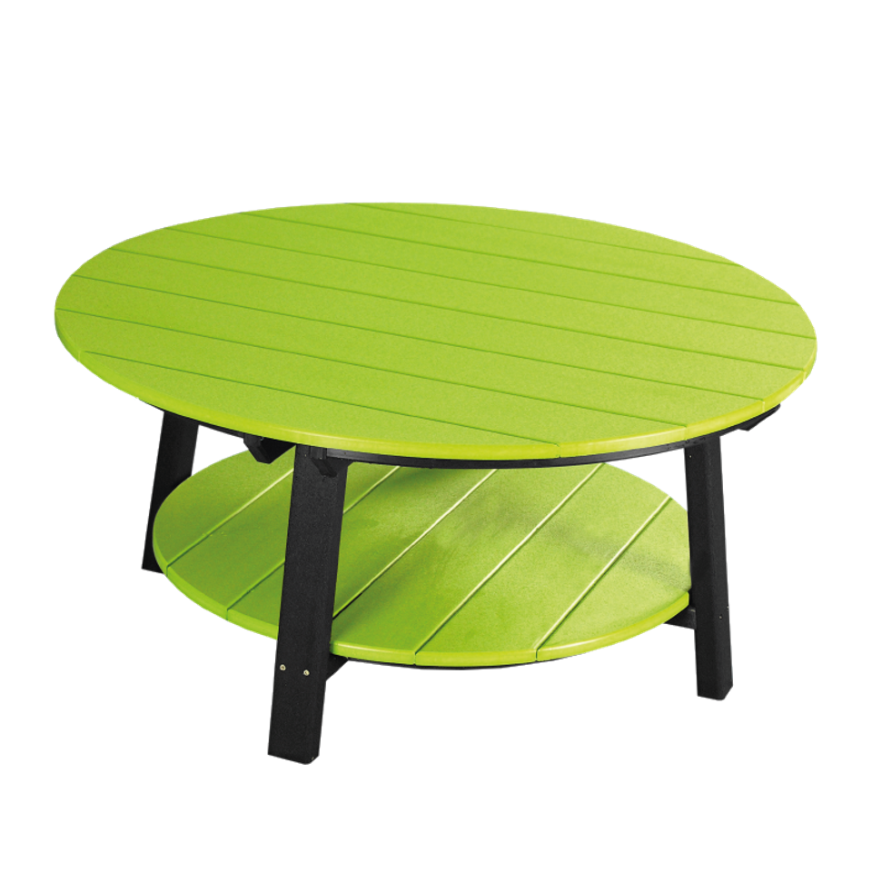 Hlf occassional table lime green
