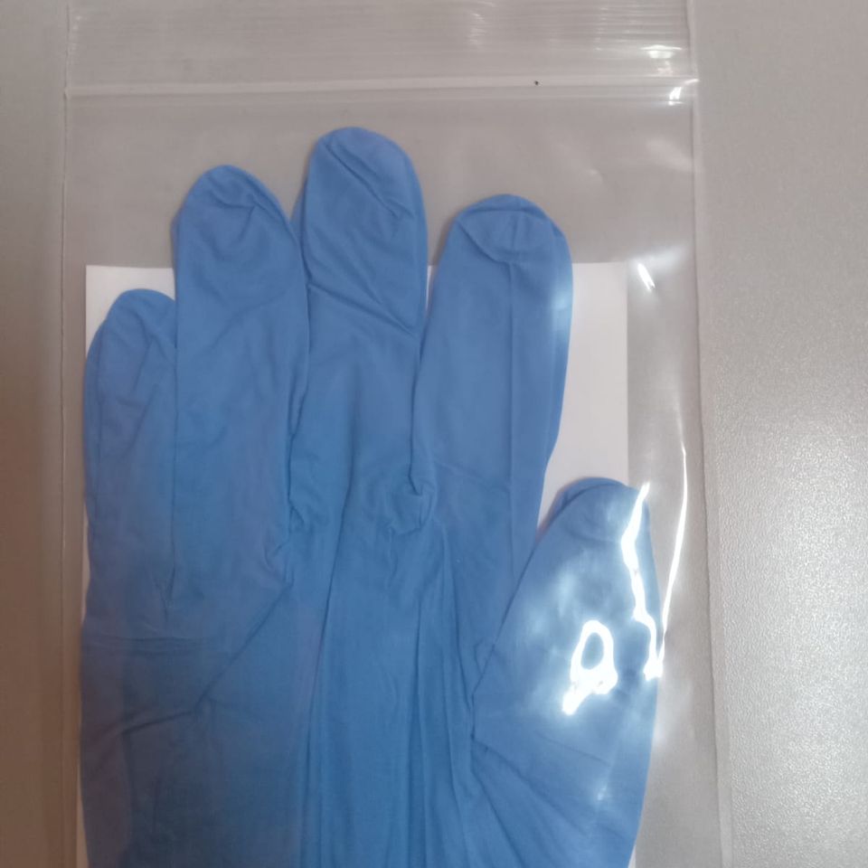 Nitrile powder free exam gloves p2