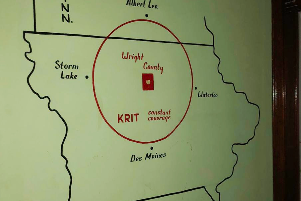 Drawing of Iowa
