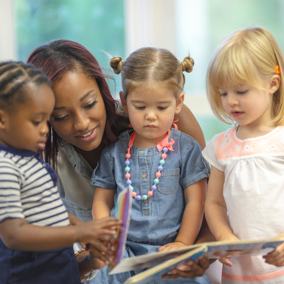 Daycare. tddlers teacher